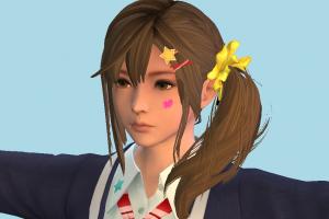 Hentai Girl 3d model
